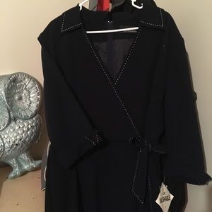 Sag Harbor navy blue brand new dress size 16